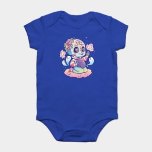 Pastel Skull Candy Spirit Baby Bodysuit